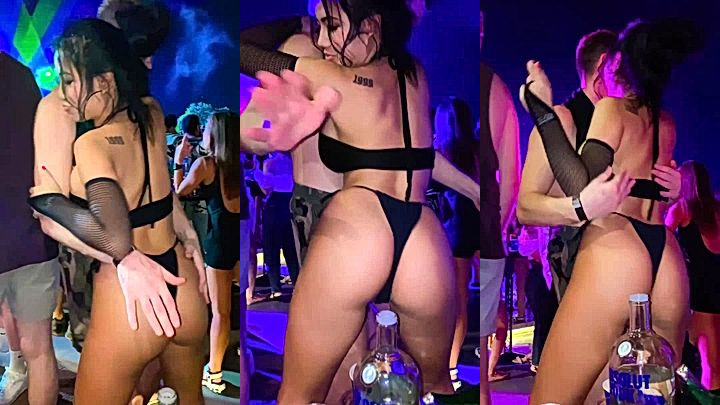 Praewasian twerking her big asian ass