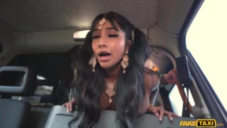 Yasmina Khan gets rammed in a fake taxi Yasmina Khan