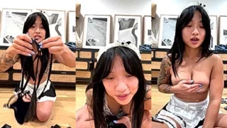 Cattiiieeen leaked onlyfans of her teasing in maid outfit