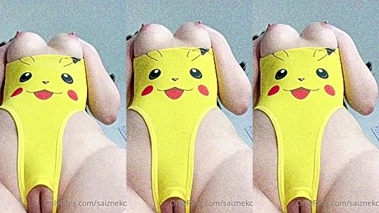 Saizneko nude pikachu onesie