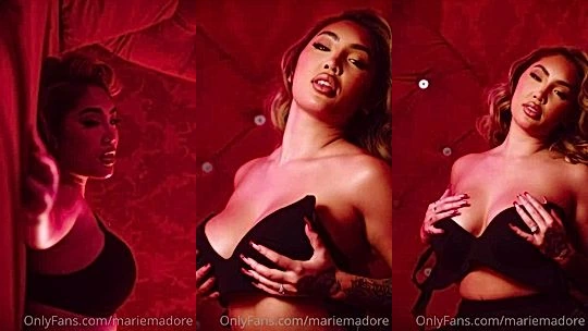 sexy pinup photoshoot Marie Madore leaked