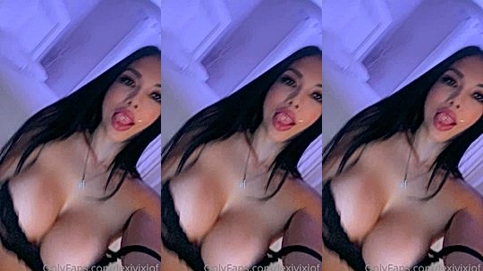 LexiVixi shakes her huge juggs