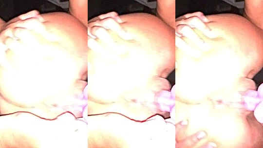 horny asian Kailey Mae fucking a pink dildo from the side
